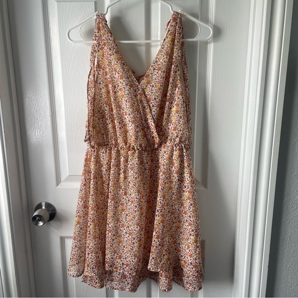 Jessica Simpson Floral Sleeveless Dress